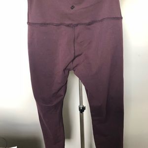 Lululemon High Times Black Grape - size 6